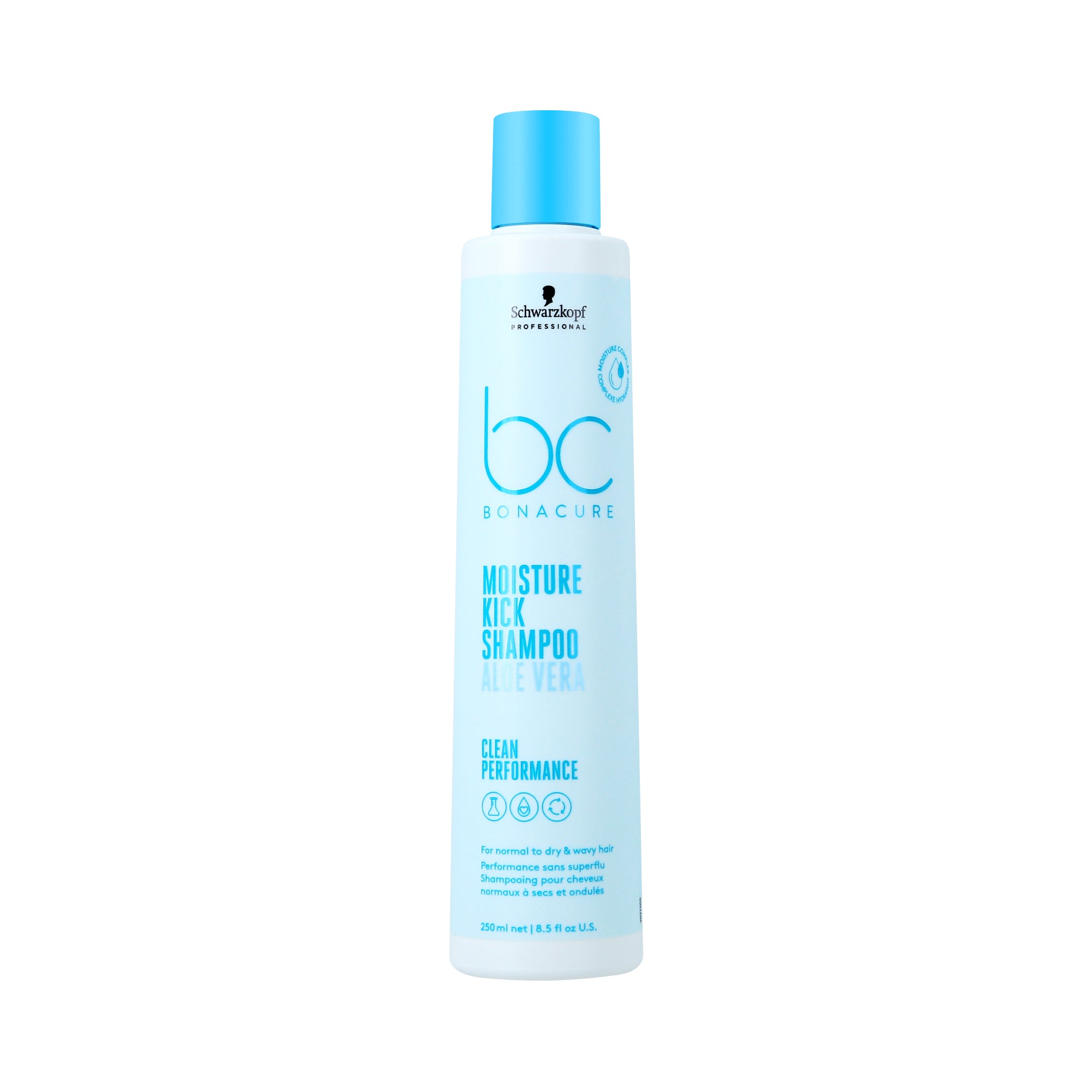 SCHWARZKOPF BC MOISTURE KICK ALOE VERA Szampon nawilżający włosy 250 m –  Trena