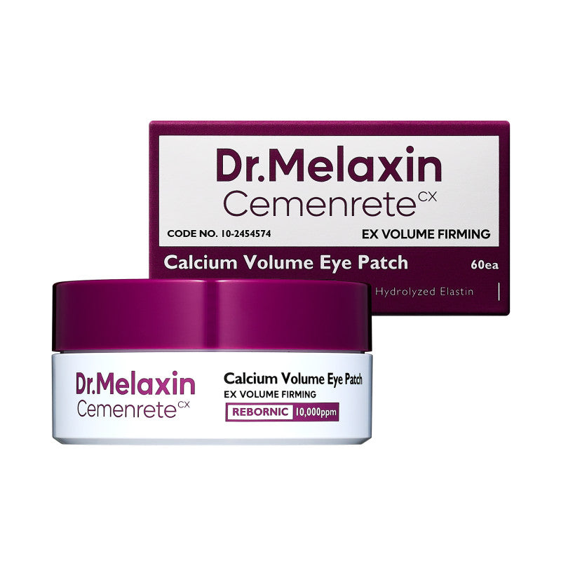 DR.MELAXIN CEMENRETE CALCIUM VOLUME EYE PATCH Firming hydrogel eye patches 60 pcs.