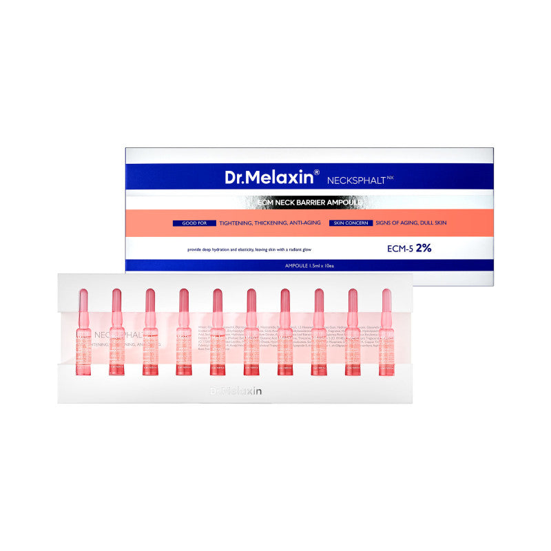 DR.MELAXIN NECKSPHALT LINE Neck skin care ampoules 10 x 1.5ml