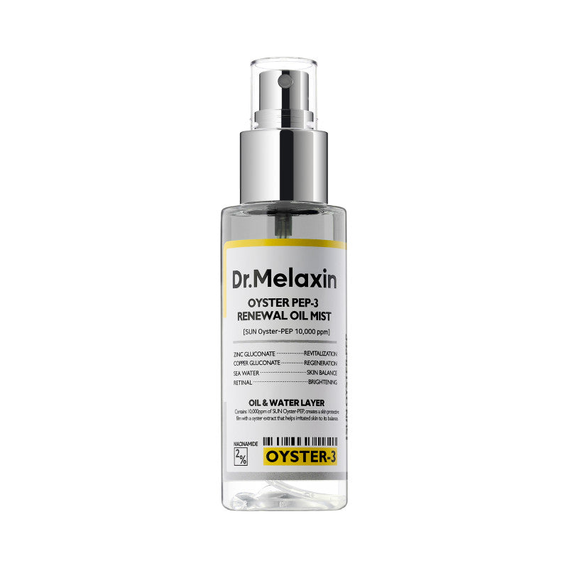 DR.MELAXIN OYSTER PEPTIDE SPRAY AMPOULE Rejuvenating Peptide Essence - Two-Phase 100 ml