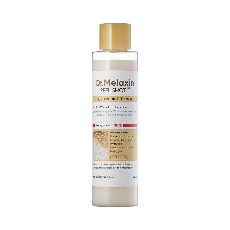 DR.MELAXIN PEEL SHOT LINE Illuminating tonic with white rice extract 200ml