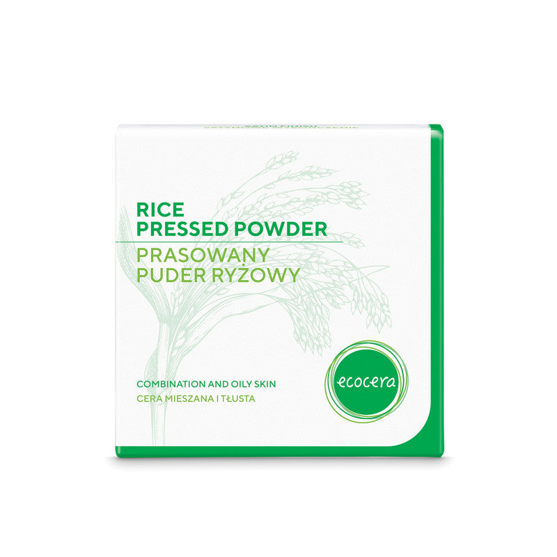 ECOCERA Pressed rice powder for oily and combination skin 10g