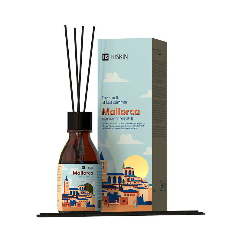 HISKIN HOME BON VOYAGE Mallorca fragrance diffuser 80 ml