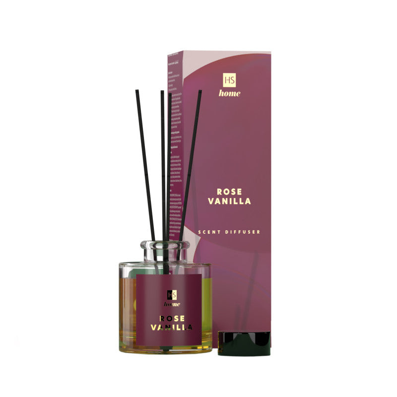 HISKIN HOME Rose & Vanilla Indoor Fragrance Diffuser 90 ml