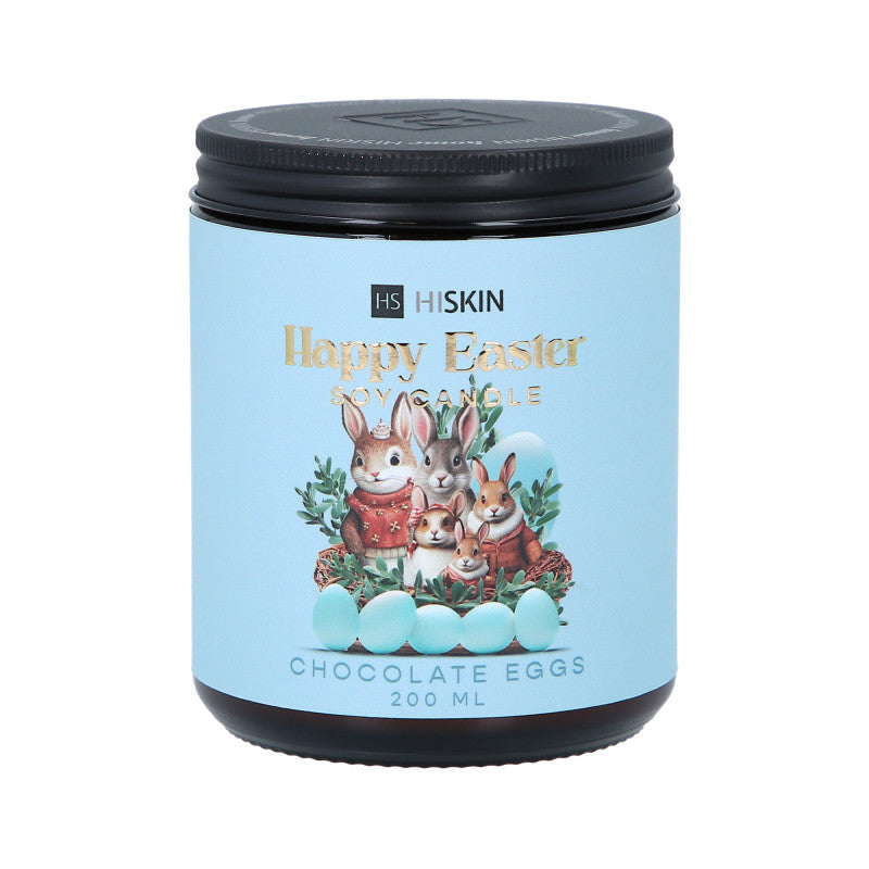 HISKIN HOME HAPPY EASTER Chocolate scented soy candle Eggs 200ml