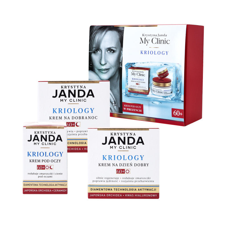 JANDA MY CLINIC KRIOLOGY Facial gift set 60+ 2x50ml + 15ml