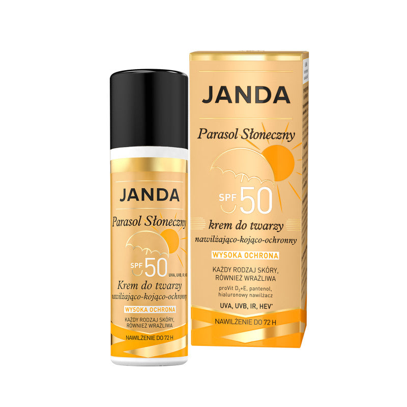 JANDA SUN Parasol sunscreen for face SPF50 50 ml