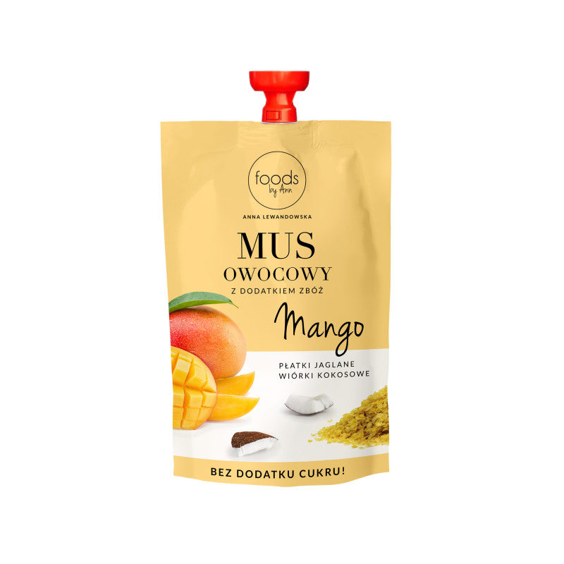 LEVANN FOODS BY ANN Fruit puree, Mango & Millet flakes & Coconut flakes 100g