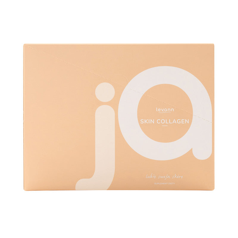 LEVANN “ jA ” SUPPLEMENTS SKIN COLLAGEN Dietary supplement collagen strawberry&rhubarb 30 sachets