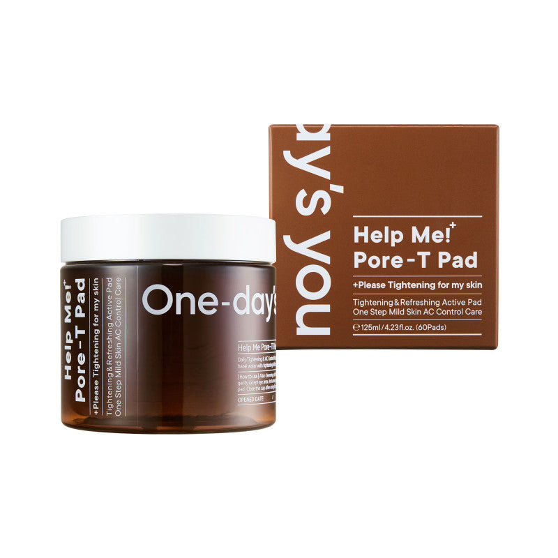 ONE-DAY'S YOU HELP ME Toning pads that tighten pores 125ml (60 pcs.)