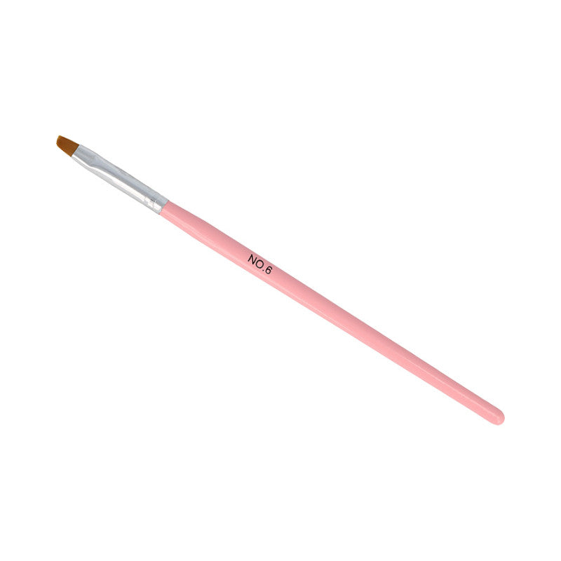 Gel brush 6, angled