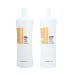 FANOLA NOURISHING Zestaw do włosów osłabionych szampon 1000ml+odżywka 1000ml - 1