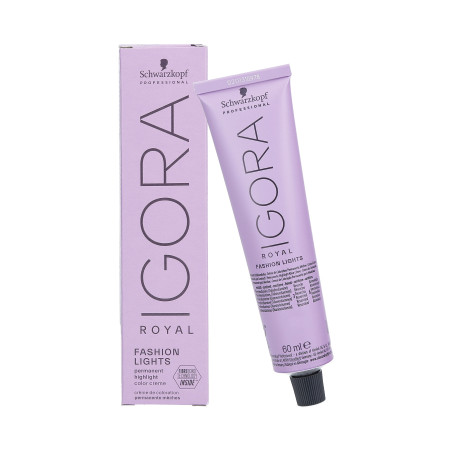 SCHWARZKOPF PROFESSIONAL IGORA Royal Fashion Lights Farba do włosów 60ml - 1 SCHWARZKOPF PROFESSIONAL IGORA Royal Fashion Lights Farba do włosów 60ml - 1