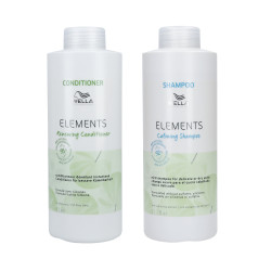 WELLA PROFESSIONALS ELEMENTS Zestaw szampon oczyszczający 1000ml + odżywka 1000ml - 1