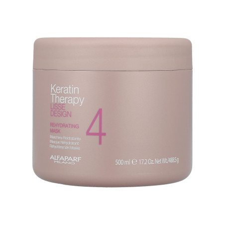 ALFAPARF LISSE DESIGN KERATIN THERAPY Maska nawilżająca 500ml - 1 ALFAPARF LISSE DESIGN KERATIN THERAPY Maska nawilżająca 500ml - 1
