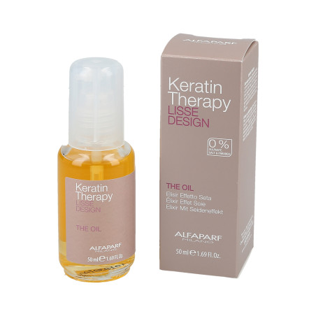 ALFAPARF LISSE DESIGN KERATIN THERAPY Olejek do włosów 50ml - 1 ALFAPARF LISSE DESIGN KERATIN THERAPY Olejek do włosów 50ml - 1