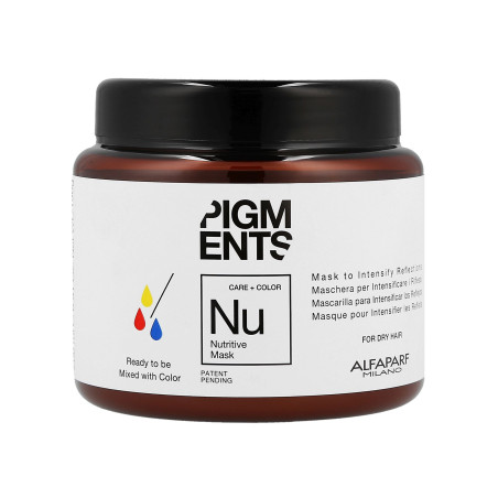 ALFAPARF PIGMENTS Maska odżywcza do włosów suchych 200ml - 1 ALFAPARF PIGMENTS Maska odżywcza do włosów suchych 200ml - 1