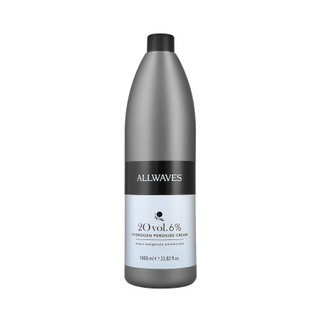 ALLWAVES CREAM HYDROGEN PEROXIDE Emulsja utleniająca 6% ( 20 vol ) 1000ml - 1 ALLWAVES CREAM HYDROGEN PEROXIDE Emulsja utleniająca 6% ( 20 vol ) 1000ml - 1