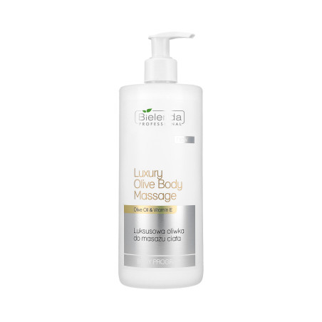 BIELENDA PROFESSIONAL Luksusowa oliwka do masażu ciała 500ml - 1 BIELENDA PROFESSIONAL Luksusowa oliwka do masażu ciała 500ml - 1
