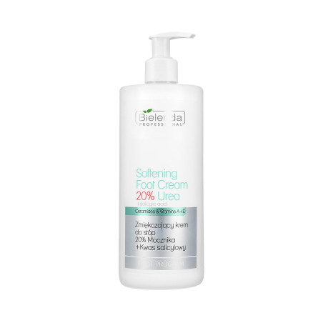 BIELENDA PROFESSIONAL PODO EXPERT Zmiękczający krem do stóp z 20% mocznikiem 500ml - 1 BIELENDA PROFESSIONAL PODO EXPERT Zmiękczający krem do stóp z 20% mocznikiem 500ml - 1
