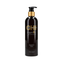CHI ARGAN OIL Odbudowujący szampon do włosów 340ml - 1