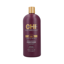 CHI DEEP BRILLIANCE Olive&Monoi Nawilżająca odżywka do włosów 946ml - 1