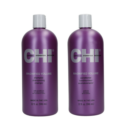 CHI MAGNIFIED VOLUME Szampon 950ml+Odżywka 950ml - 1 CHI MAGNIFIED VOLUME Szampon 950ml+Odżywka 950ml - 1