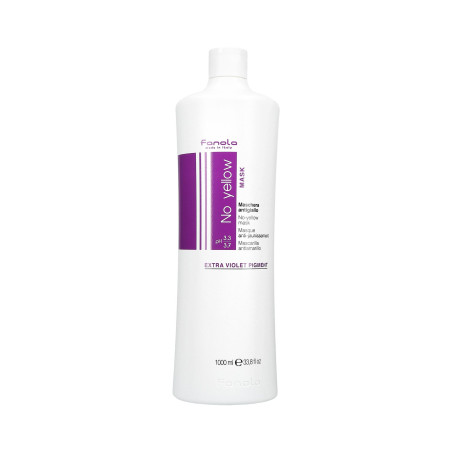 FANOLA NO YELLOW Maska neutralizująca kolor do włosów blond 1000ml - 1 FANOLA NO YELLOW Maska neutralizująca kolor do włosów blond 1000ml - 1