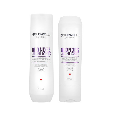 GOLDWELL DUALSENSES BLONDES & HIGHLIGHTS Szampon 250 ml + Odżywka 200 ml - 1 GOLDWELL DUALSENSES BLONDES & HIGHLIGHTS Szampon 250 ml + Odżywka 200 ml - 1