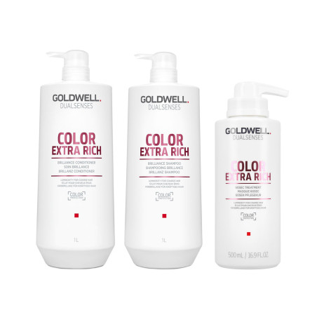 GOLDWELL DUALSENSES COLOR EXTRA RICH Szampon 1000 ml + Odżywka 1000 ml + Kuracja 500 ml - 1 GOLDWELL DUALSENSES COLOR EXTRA RICH Szampon 1000 ml + Odżywka 1000 ml + Kuracja 500 ml - 1