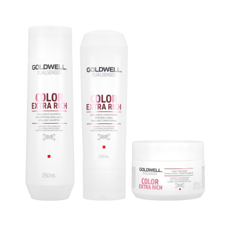 GOLDWELL DUALSENSES COLOR EXTRA RICH Szampon 250 ml + Odżywka 200 ml + Kuracja 200 ml - 1 GOLDWELL DUALSENSES COLOR EXTRA RICH Szampon 250 ml + Odżywka 200 ml + Kuracja 200 ml - 1