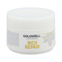 Goldwell Dualsenses Rich Repair 60-sekundowa kuracja do włosów zniszczonych 200 ml - 1