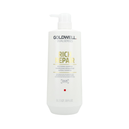 Goldwell Dualsenses Rich Repair Szampon odbudowujący do włosów zniszczonych 1000 ml - 1 Goldwell Dualsenses Rich Repair Szampon odbudowujący do włosów zniszczonych 1000 ml - 1