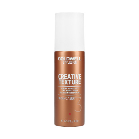 GOLDWELL STYLESIGN CREATIVE TEXTURE Showcaser Wosk w piance 125ml - 1 GOLDWELL STYLESIGN CREATIVE TEXTURE Showcaser Wosk w piance 125ml - 1