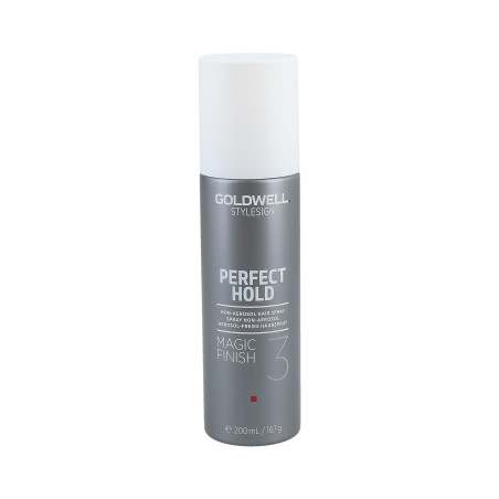 GOLDWELL STYLESIGN PERFECT HOLD Magic Finish Nabłyszczający lakier bez aerozolu 200ml - 1 GOLDWELL STYLESIGN PERFECT HOLD Magic Finish Nabłyszczający lakier bez aerozolu 200ml - 1