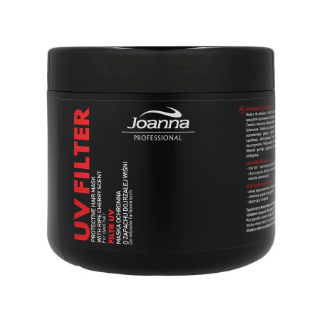 JOANNA PROFESSIONAL UV FILTER Maska ochronna do włosów farbowanych 500g - 1 JOANNA PROFESSIONAL UV FILTER Maska ochronna do włosów farbowanych 500g - 1
