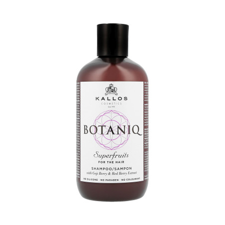KALLOS BOTANIQ Superfruits Wzmacniający szampon do włosów 300ml - 1 KALLOS BOTANIQ Superfruits Wzmacniający szampon do włosów 300ml - 1