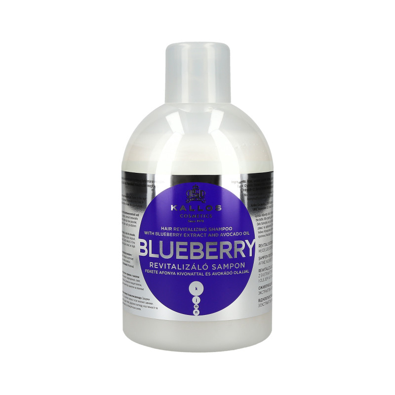 KALLOS KJMN Blueberry szampon 1000ml - 1