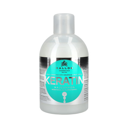 KALLOS KJMN Keratin szampon wzmacniający 1000ml - 1 KALLOS KJMN Keratin szampon wzmacniający 1000ml - 1