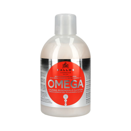 KALLOS KJMN Omega szampon 1000ml - 1