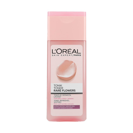 L'OREAL PARIS RARE FLOWERS Tonik łagodzący - cera sucha i wrażliwa 200ml - 1 L'OREAL PARIS RARE FLOWERS Tonik łagodzący - cera sucha i wrażliwa 200ml - 1