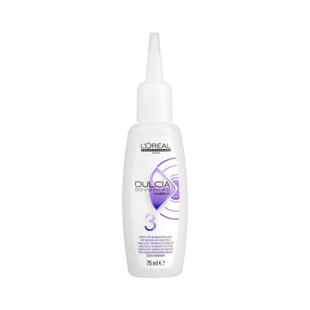 L'OREAL PROFESSIONNEL DULCIA ADVANCED 3 Płyn do trwałej ondulacji 75ml - 1 L'OREAL PROFESSIONNEL DULCIA ADVANCED 3 Płyn do trwałej ondulacji 75ml - 1