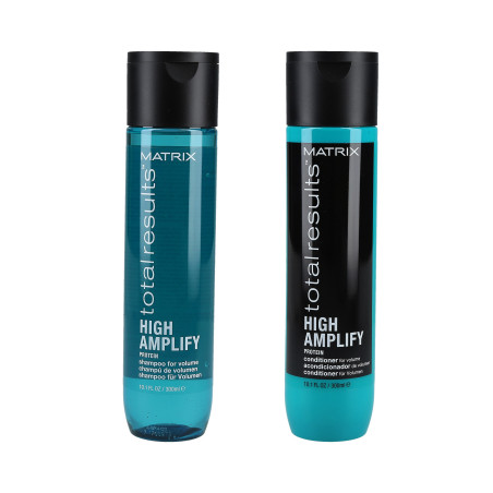 MATRIX TOTAL RESULTS HIGH AMPLIFY Zestaw nadający objętość włosom szampon 300ml + odżywka 300ml - 1