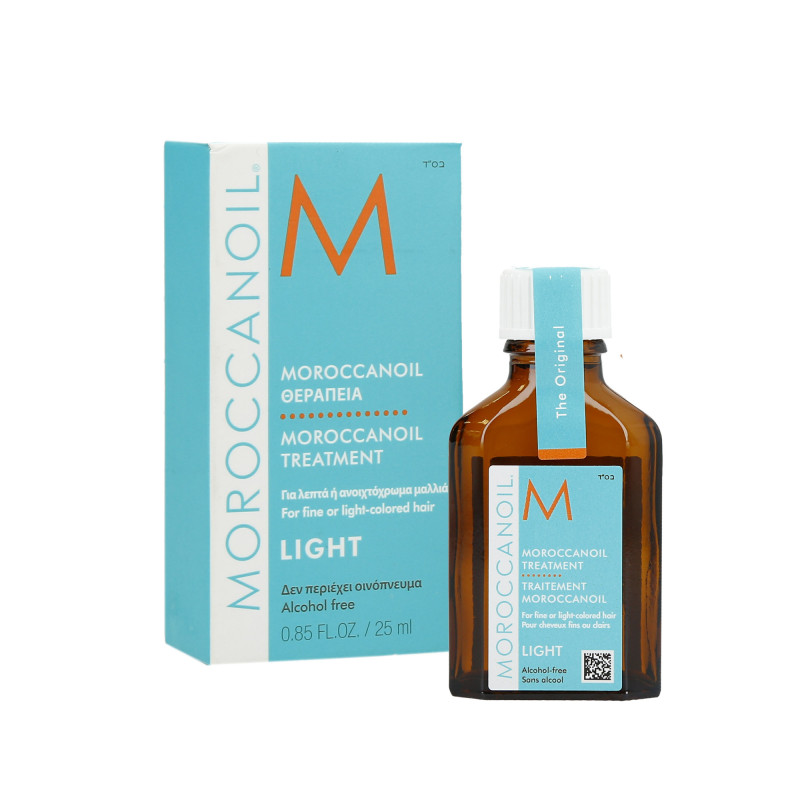 MOROCCANOIL Treatment Light Naturalny olejek arganowy do włosów cienkich i delikatnych 25ml - 1