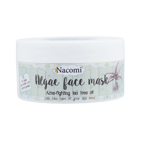 NACOMI Algae Face Mask Przeciwtrądzikowa maska algowa z herbatą 42g - 1