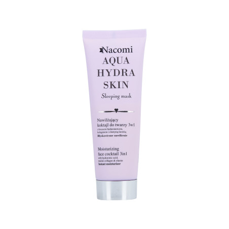 NACOMI Aqua Hydra Skin Nawilżający koktajl do twarzy 3w1 85ml - 1 NACOMI Aqua Hydra Skin Nawilżający koktajl do twarzy 3w1 85ml - 1