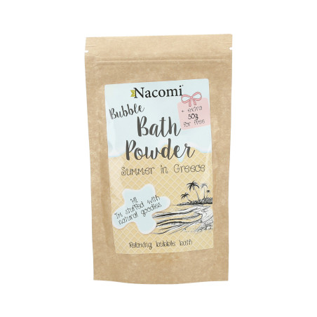 NACOMI Bath Powder Puder do kąpieli – greckie lato 100g+ 50g - 1 NACOMI Bath Powder Puder do kąpieli – greckie lato 100g+ 50g - 1