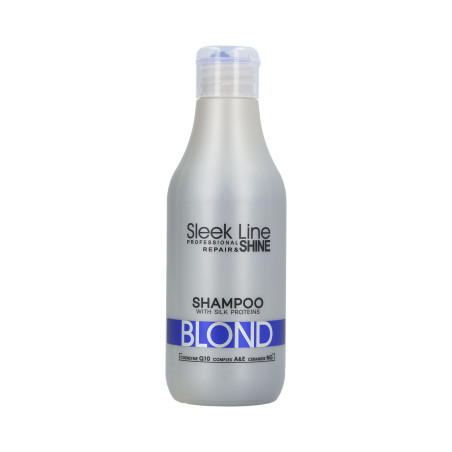 STAPIZ SLEEK LINE BLOND Szampon do włosów blond i siwych 300ml - 1 STAPIZ SLEEK LINE BLOND Szampon do włosów blond i siwych 300ml - 1