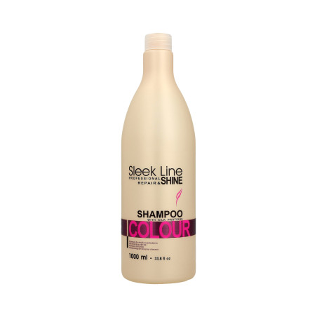 STAPIZ SLEEK LINE COLOUR Szampon do włosów farbowanych 1000ml - 1 STAPIZ SLEEK LINE COLOUR Szampon do włosów farbowanych 1000ml - 1