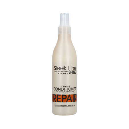 STAPIZ SLEEK LINE REPAIR 2-Phases Dwufazowa odżywka w sprayu z jedwabiem 300ml - 1 STAPIZ SLEEK LINE REPAIR 2-Phases Dwufazowa odżywka w sprayu z jedwabiem 300ml - 1